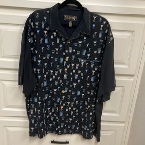 Nat Nast men’s XXL silk shirt, like new